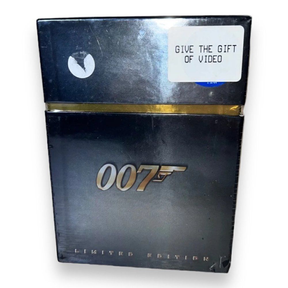 James Bond 007 Tomorrow Never Dies VHS‎ Box Set New Sealed
